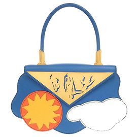 Bolsa de couro Courchevel edição limitada Hermès Azul