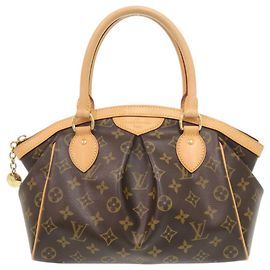 Sac à main Monogram Tivoli PM de Louis Vuitton Marron Monogramme