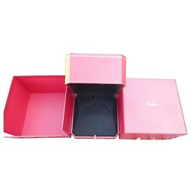 Caixa Cartier para pulseira Juste un Clou, nova Vermelho