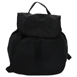 Prada Flap Drawstring Tessuto Small Noir