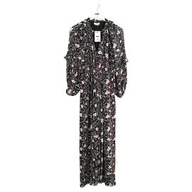 Isabel Marant Etoile Schwarzes Kleid Schwarz