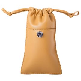 Hermès Pilo Phone Case in Milo Lambskin Golden Yellow