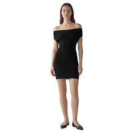 Jacquemus Das Schwarze Cubista-Kleid Schwarz