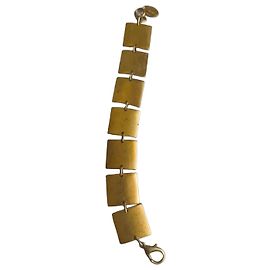 Pulseira Quadrada Dourada Paco Rabanne Dourado