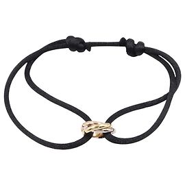 Pulsera de cordón Trinity de Cartier Plata Dorado