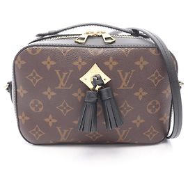 Sac à bandoulière 2-en-1 Louis Vuitton Saint-Onge Marron Noir