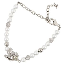 Pulseira de charme masculina Louis Vuitton Prata