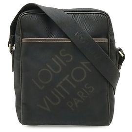 Borsa a Spalla Louis Vuitton Damier Geant Citadin NM Nero