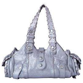 Sac à main Silverado en cuir argenté Chloé Argenté Autre