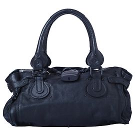 Chloé Paddington Tasche Schwarz Schwarz Andere