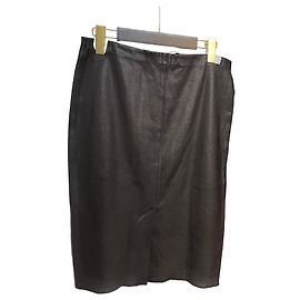 Autre Marque Jupe en cuir Parosh Autre