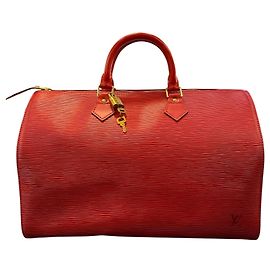 1997 Louis Vuitton Epi Leather Speedy 35 Handbag Other