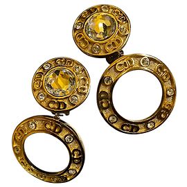 Orecchini Dior in oro Altro
