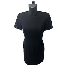 Robe noire Louis Féraud avec des sequins Autre