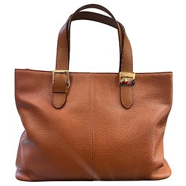 Burberry leather handbag in rich brown Other