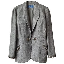 Thierry Mugler Veste Grise Argentée Other