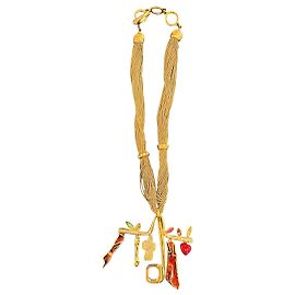 Colar de Pérolas Douradas Christian Lacroix Outro
