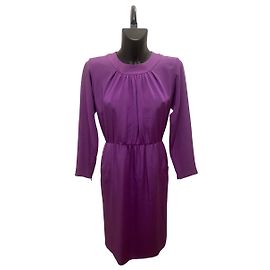 Abito viola Haute Couture Yves Saint Laurent 1999 Altro