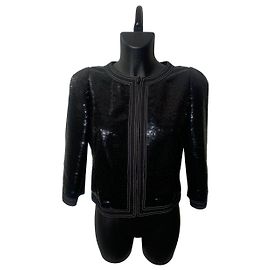 Chanel 2013 Paris Versailles Black Sequins Jacket Other