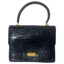 Hermès Croco Diamond Bag ('60s) Other