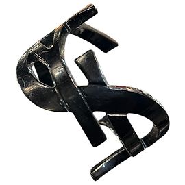 Yves Saint Laurent Bracciale YSL Initial in nero Altro