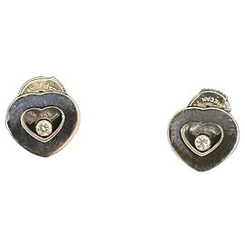 Orecchini Chopard Happy Diamonds in oro bianco 18K Altro