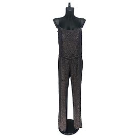 Tuta decorata con cristalli argentati Gucci FW2009 Altro