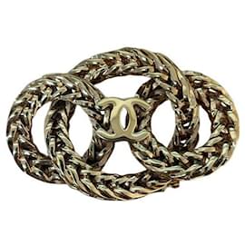 Chanel Interlocking CC Brooch ('70s) Other