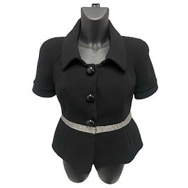Balenciaga Black Péplum Top ( circa F/W2006 by Nicolas Ghesquière) Other