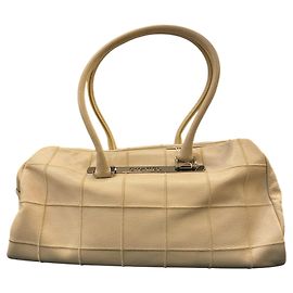 2005 Chanel Beige Leather Handbag Other