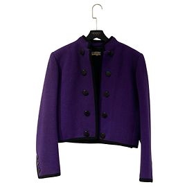 Giacca bolero viola Saint Laurent Altro