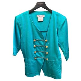 Blazer Turquesa Yves Saint Laurent Outro