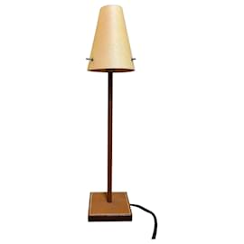 Hermès Lamp in Beige and Brown Other