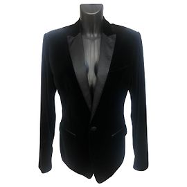 Dolce & Gabbana Giacca in velluto nero Dolce&Gabbana Altro