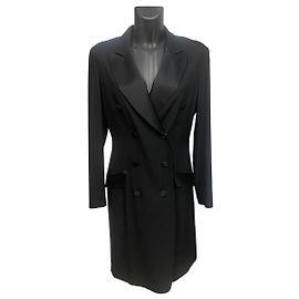Moschino Black Double Breasted Jacket/Dress Other