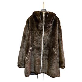 Autre Marque Brown fake fur coat by Jean Charles De Castelbajac Other