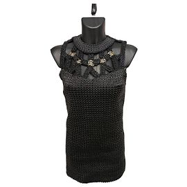 Abito da cocktail in gomma lucida Paco Rabanne SS13 Altro