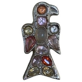 Chanel Gripoix Eagle Brooch Other