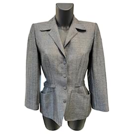 Thierry Mugler Short Grey Mugler Jacket Other