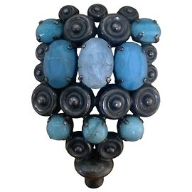 Christian Dior Pre-Owned Stone-Embellished Brooch Other