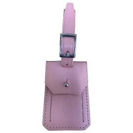 Goyard Pink Leather Tag Holder Other