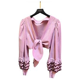 Givenchy Bettina Blouse, Purple, Short Other