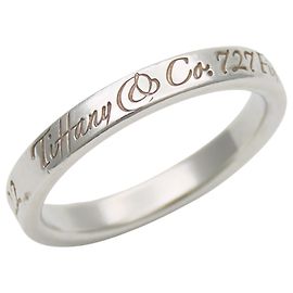Anello stretto Notes New York di Tiffany & Co. Argento