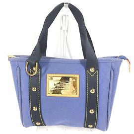Borsa Tote Louis Vuitton Antigua Cabas PM Blu