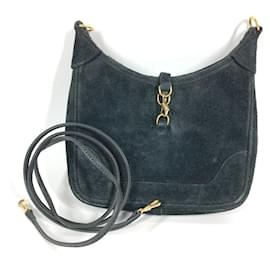 Borsa a Spalla Mini Trim Hermès Nero