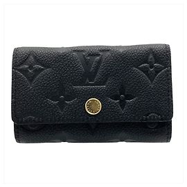 Louis Vuitton Monogram Empreinte Keycase Black