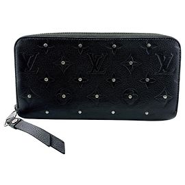 Louis Vuitton Monogram Empreinte Long Wallet Black