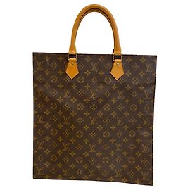 Sac tote Monogram Louis Vuitton Marron