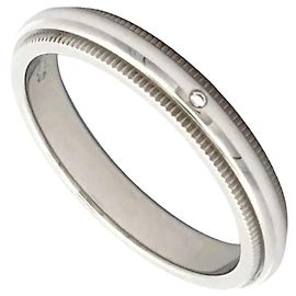 Milgrain-Platinring von Tiffany & Co. Andere