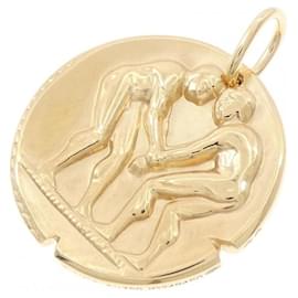 Pendente Zodiac Van Cleef & Arpels in oro giallo 18K D'oro